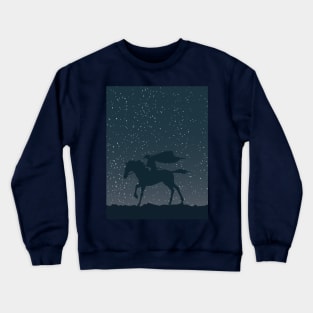 Ronin On a Horse Crewneck Sweatshirt